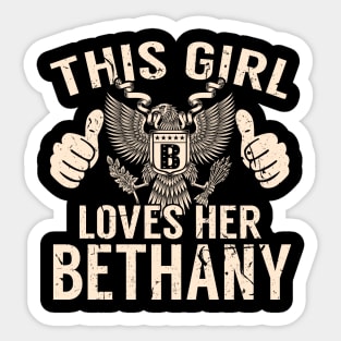 BETHANY Sticker